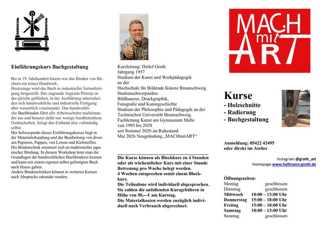 ab2026 Flyer Kurse Vorderseite und Rückseite DG bilder 0 web